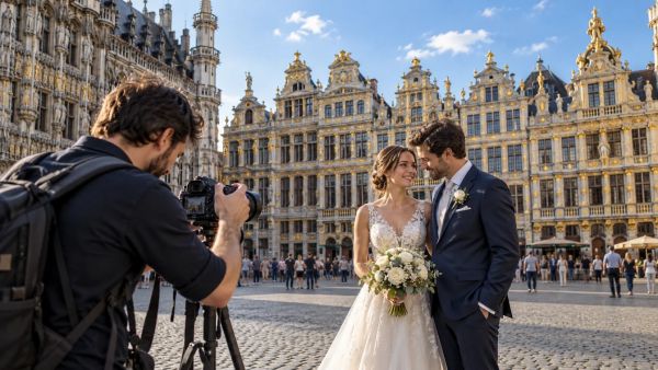 Les meilleurs photographes de mariage à Bruxelles à découvrir